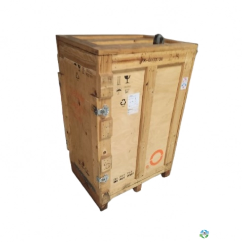 Wood Crates For Sale: Used 34x26x52 Wood Crates with Removable Padding and Shelf Installed Florida In Florida - image 1 Wood Crates For Sale: Used 34x26x52 Wood Crates with Removable Padding and Shelf Installed Florida In Florida - image 1
