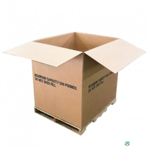 Gaylord Boxes For Sale: Used 46x38x43 Double Wall Full Bottom Top Double Flap Rectangular Box Illinois In Illinois - image 1 Gaylord Boxes For Sale: Used 46x38x43 Double Wall Full Bottom Top Double Flap Rectangular Box Illinois In Illinois - image 1