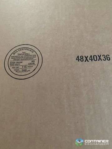 Gaylord Boxes For Sale: New 48x40x36 HSC Triple Wall Gaylord Boxes Tennessee In Tennessee - image 5 Gaylord Boxes For Sale: New 48x40x36 HSC Triple Wall Gaylord Boxes Tennessee In Tennessee - image 5