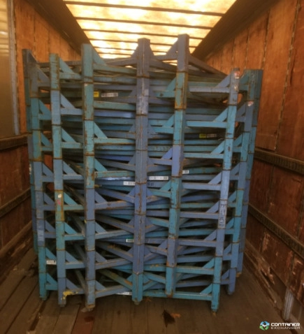 Stack Racks For Sale: Used 60x60" at 50" Clear Height Stack Racks with 9 Square Open Decking Ohio In Ohio - image 3 Stack Racks For Sale: Used 60x60" at 50" Clear Height Stack Racks with 9 Square Open Decking Ohio In Ohio - image 3