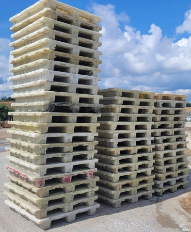 Plastic Pallets For Sale: Used 48x42x5 Heavy Duty Plastic Pallets with Solid Top and Two Entry Kentucky In Kentucky - image 3 Plastic Pallets For Sale: Used 48x42x5 Heavy Duty Plastic Pallets with Solid Top and Two Entry Kentucky In Kentucky - image 3