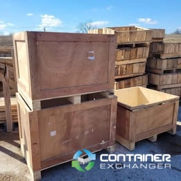 Wood Crates For Sale: Used 36 x 32 x 27 Wood Crates with Detachable Lids Kentucky In Kentucky - image 4 Wood Crates For Sale: Used 36 x 32 x 27 Wood Crates with Detachable Lids Kentucky In Kentucky - image 4