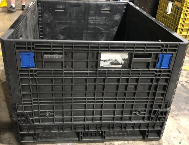 Pallet Containers For Sale: Used 70x48x34 Collapsible Bulk Containers Indiana In Indiana - image 2 Pallet Containers For Sale: Used 70x48x34 Collapsible Bulk Containers Indiana In Indiana - image 2