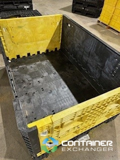 Pallet Containers For Sale: Used 70x48x34 1-Hatch Wingwall Collapsible Bulk Containers Indiana In Indiana - image 3 Pallet Containers For Sale: Used 70x48x34 1-Hatch Wingwall Collapsible Bulk Containers Indiana In Indiana - image 3