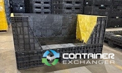 Pallet Containers For Sale: Used 70x48x34 1-Hatch Wingwall Collapsible Bulk Containers Indiana In Indiana - image 4 Pallet Containers For Sale: Used 70x48x34 1-Hatch Wingwall Collapsible Bulk Containers Indiana In Indiana - image 4