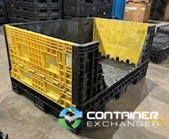 Pallet Containers For Sale: Used 70x48x34 1-Hatch Wingwall Collapsible Bulk Containers Indiana In Indiana - image 6 Pallet Containers For Sale: Used 70x48x34 1-Hatch Wingwall Collapsible Bulk Containers Indiana In Indiana - image 6