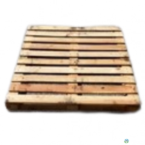 Wood Pallets For Sale: Used 48x45x4.5 Block Pallet Container Heat Treated with 4 Way Entry Ontario In Ontario - image 1 Wood Pallets For Sale: Used 48x45x4.5 Block Pallet Container Heat Treated with 4 Way Entry Ontario In Ontario - image 1