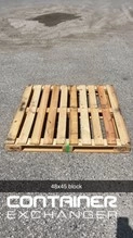 Wood Pallets For Sale: Used 48x45x4.5 Block Pallet Container Heat Treated with 4 Way Entry Ontario In Ontario - image 2 Wood Pallets For Sale: Used 48x45x4.5 Block Pallet Container Heat Treated with 4 Way Entry Ontario In Ontario - image 2