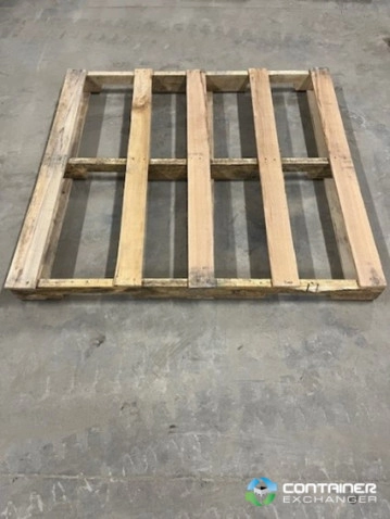 Wood Pallets For Sale: Used 48x45x4.5 Wood Pallets Heat Treated with 4 Way Entry Ontario In Ontario - image 3 Wood Pallets For Sale: Used 48x45x4.5 Wood Pallets Heat Treated with 4 Way Entry Ontario In Ontario - image 3