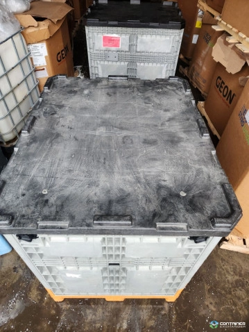 Pallet Containers For Sale: Used Buckhorn 40x48x46 Collapsible Bulk Container No Drop Door Indiana In Indiana - image 3 Pallet Containers For Sale: Used Buckhorn 40x48x46 Collapsible Bulk Container No Drop Door Indiana In Indiana - image 3