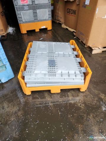 Pallet Containers For Sale: Used Buckhorn 40x48x46 Collapsible Bulk Container No Drop Door Indiana In Indiana - image 6 Pallet Containers For Sale: Used Buckhorn 40x48x46 Collapsible Bulk Container No Drop Door Indiana In Indiana - image 6