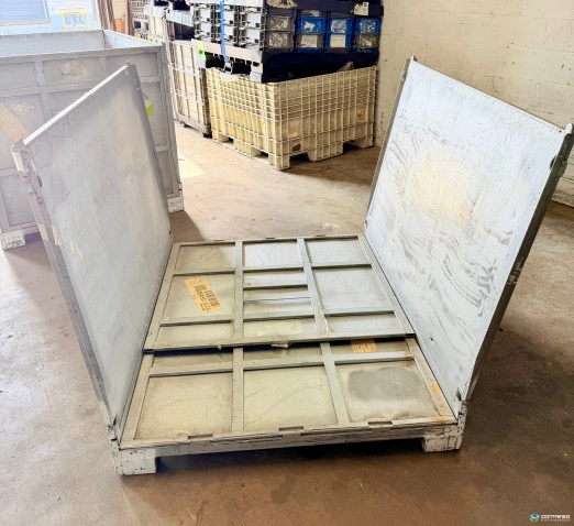 Metal Bins For Sale: Heavy-Duty Collapsible Steel Containers - 58x45x44H" In Ontario - image 5 Metal Bins For Sale: Heavy-Duty Collapsible Steel Containers - 58x45x44H" In Ontario - image 5