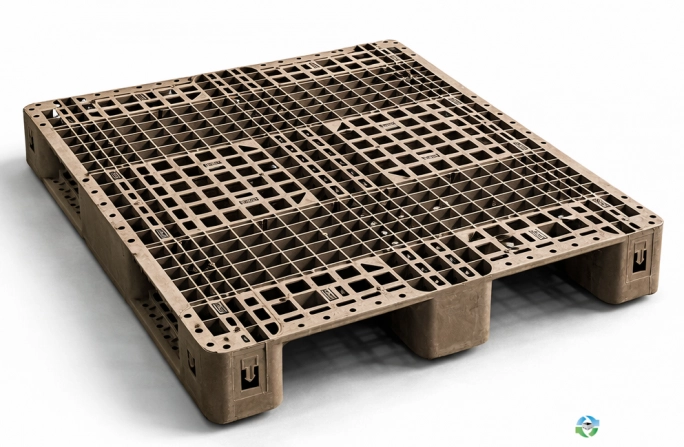 Plastic Pallets For Sale: New 47.5x39.4x6.3 Plastic Pallets Bamboo fiber composite Michigan In Michigan - image 1 Plastic Pallets For Sale: New 47.5x39.4x6.3 Plastic Pallets Bamboo fiber composite Michigan In Michigan - image 1