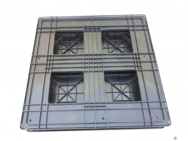 Plastic Pallets For Sale: New 48 x 48 Plastic Pallets with 4-Way Entry Ohio In Ohio - image 4 Plastic Pallets For Sale: New 48 x 48 Plastic Pallets with 4-Way Entry Ohio In Ohio - image 4