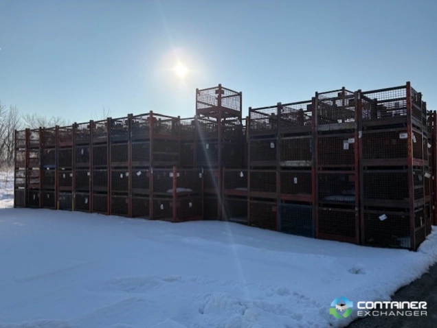 Wire Baskets For Sale: USED 54 X 44 X 40H WIRE CONTAINERS - GM5131 STYLE Michigan In Michigan - image 3 Wire Baskets For Sale: USED 54 X 44 X 40H WIRE CONTAINERS - GM5131 STYLE Michigan In Michigan - image 3