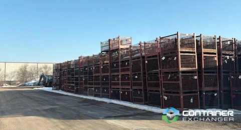 Wire Baskets For Sale: USED 54 X 44 X 40H WIRE CONTAINERS - GM5131 STYLE Michigan In Michigan - image 4 Wire Baskets For Sale: USED 54 X 44 X 40H WIRE CONTAINERS - GM5131 STYLE Michigan In Michigan - image 4