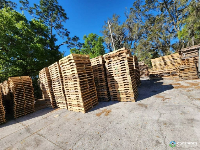 Wood Pallets For Sale: Used 48 x 40 Wood Pallets B-Grade Georgia In Georgia - image 2 Wood Pallets For Sale: Used 48 x 40 Wood Pallets B-Grade Georgia In Georgia - image 2