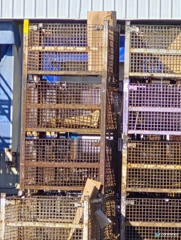 Wire Baskets For Sale: USED 53 X 48 X 36H HD WIRE CONTAINERS ONTARIO In Ontario - image 1 Wire Baskets For Sale: USED 53 X 48 X 36H HD WIRE CONTAINERS ONTARIO In Ontario - image 1