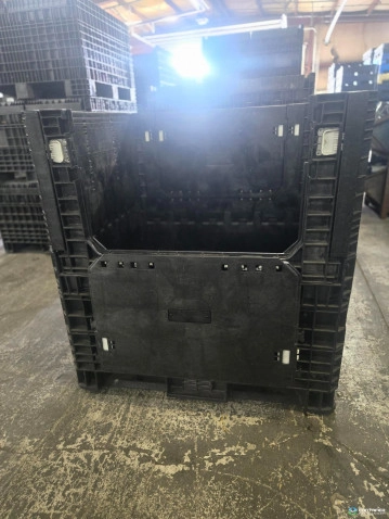 Pallet Containers For Sale: Reconditioned 45x48x50 Pallet Container with 2 Drop Doors Ohio In Ohio - image 2 Pallet Containers For Sale: Reconditioned 45x48x50 Pallet Container with 2 Drop Doors Ohio In Ohio - image 2