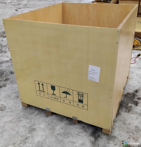 Wood Crates For Sale: Used 46x43x43 Dismantled Plywood Crates Quebec In Quebec - image 2 Wood Crates For Sale: Used 46x43x43 Dismantled Plywood Crates Quebec In Quebec - image 2