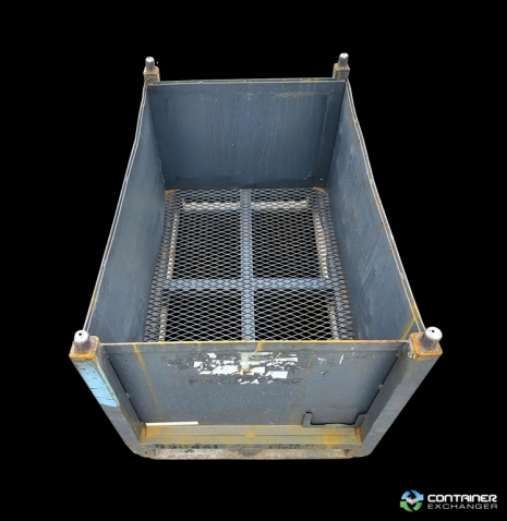 Metal Bins For Sale: Used 45x30x30 Rigid Steel Tubs Ohio In Ohio - image 1 Metal Bins For Sale: Used 45x30x30 Rigid Steel Tubs Ohio In Ohio - image 1