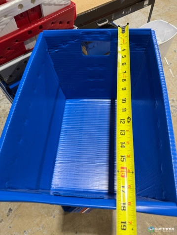 Nesting Totes For Sale: Used 18.5x13.5x11.5 Plastic Totes Arkansas In Arkansas - image 2 Nesting Totes For Sale: Used 18.5x13.5x11.5 Plastic Totes Arkansas In Arkansas - image 2