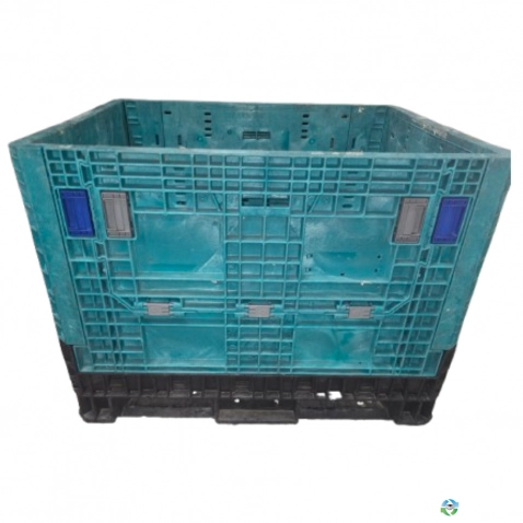 Pallet Containers For Sale: Reconditioned Mixed Color 45x48x34 (2) Drop Doors In Ohio - image 1 Pallet Containers For Sale: Reconditioned Mixed Color 45x48x34 (2) Drop Doors In Ohio - image 1