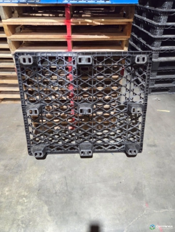 Plastic Pallets For Sale: Used 48 x 40 x 5 Nestable Plastic Pallets Kentucky In Kentucky - image 2 Plastic Pallets For Sale: Used 48 x 40 x 5 Nestable Plastic Pallets Kentucky In Kentucky - image 2