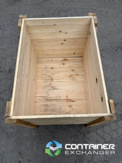 Wood Crates For Sale: Used 38x28.5x30.5 Wood Crate with Detachable Lid Included Michigan In Michigan - image 3 Wood Crates For Sale: Used 38x28.5x30.5 Wood Crate with Detachable Lid Included Michigan In Michigan - image 3