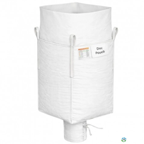 Bulk Bags - FIBC For Sale: New 35x35x54 Duffle Top Spout Bottom Circular Bulk Bag FIBC New Jersey California Georgia In New Jersey - image 1 Bulk Bags - FIBC For Sale: New 35x35x54 Duffle Top Spout Bottom Circular Bulk Bag FIBC New Jersey California Georgia In New Jersey - image 1