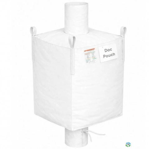 Bulk Bags - FIBC For Sale: New 35x35x54 Spout Top Spout Bottom Circular Bulk Bag FIBC New Jersey California Georgia In New Jersey - image 1 Bulk Bags - FIBC For Sale: New 35x35x54 Spout Top Spout Bottom Circular Bulk Bag FIBC New Jersey California Georgia In New Jersey - image 1