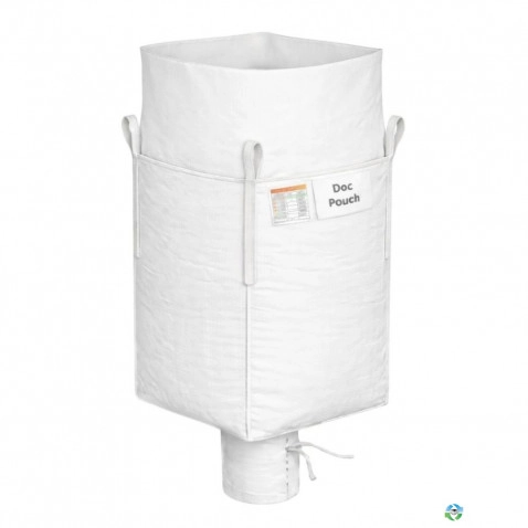 Bulk Bags - FIBC For Sale: New 35x35x45 Duffle Top Spout Bottom Bulk Bags FIBC New Jersey In New Jersey - image 1 Bulk Bags - FIBC For Sale: New 35x35x45 Duffle Top Spout Bottom Bulk Bags FIBC New Jersey In New Jersey - image 1