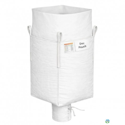 Bulk Bags - FIBC For Sale: New 35x35x70 Duffle Top Spout Bottom Bulk Bags FIBC New Jersey In New Jersey - image 1 Bulk Bags - FIBC For Sale: New 35x35x70 Duffle Top Spout Bottom Bulk Bags FIBC New Jersey In New Jersey - image 1