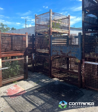 Wire Baskets For Sale: Used 54x44x40 GM 5131 Rigid Wire Baskets In Michigan - image 1 Wire Baskets For Sale: Used 54x44x40 GM 5131 Rigid Wire Baskets In Michigan - image 1