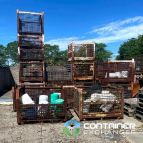 Wire Baskets For Sale: Used 54x44x40 GM 5131 Rigid Wire Baskets In Michigan - image 2 Wire Baskets For Sale: Used 54x44x40 GM 5131 Rigid Wire Baskets In Michigan - image 2