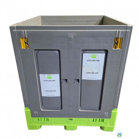 IBC Totes For Sale: Used 40x48x46 Intrepid Collapsible Liquid Bulk Containers With Lids Ohio Kansas In Ohio - image 1 IBC Totes For Sale: Used 40x48x46 Intrepid Collapsible Liquid Bulk Containers With Lids Ohio Kansas In Ohio - image 1