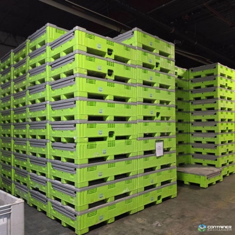 IBC Totes For Sale: Used 40x48x46 Intrepid Collapsible Liquid Bulk Containers With Lids Ohio Kansas In Ohio - image 4 IBC Totes For Sale: Used 40x48x46 Intrepid Collapsible Liquid Bulk Containers With Lids Ohio Kansas In Ohio - image 4
