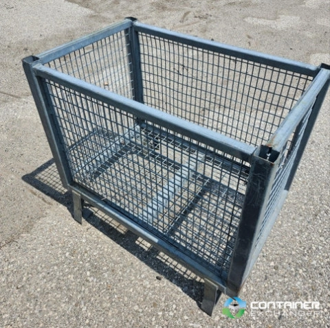 Wire Baskets For Sale: Used 24x36x24 Wire Mesh Stacking Bins Ontario In Ontario - image 2 Wire Baskets For Sale: Used 24x36x24 Wire Mesh Stacking Bins Ontario In Ontario - image 2