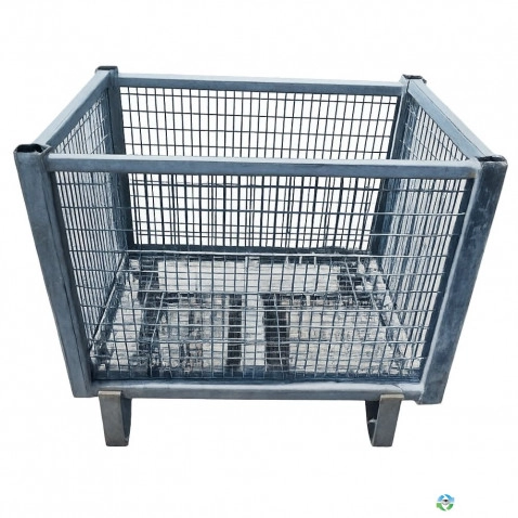 Wire Baskets For Sale: Used 24x36x24 Wire Mesh Stacking Bins Ontario In Ontario - image 1 Wire Baskets For Sale: Used 24x36x24 Wire Mesh Stacking Bins Ontario In Ontario - image 1
