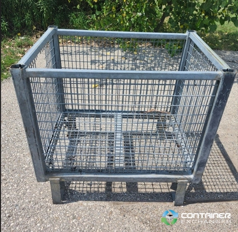 Wire Baskets For Sale: Used 24x36x24 Wire Mesh Stacking Bins Ontario In Ontario - image 3 Wire Baskets For Sale: Used 24x36x24 Wire Mesh Stacking Bins Ontario In Ontario - image 3