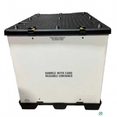 Pallet Containers For Sale: New 57x48x50 Collapsible Sleeve Packs California In California - image 1 Pallet Containers For Sale: New 57x48x50 Collapsible Sleeve Packs California In California - image 1