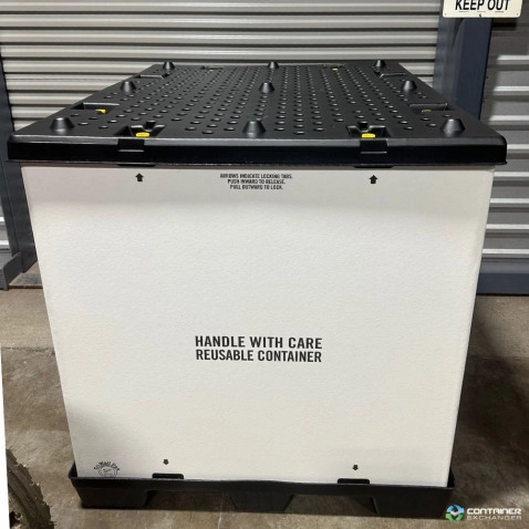 Pallet Containers For Sale: New 57x48x50 Collapsible Sleeve Packs California In California - image 2 Pallet Containers For Sale: New 57x48x50 Collapsible Sleeve Packs California In California - image 2