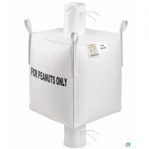 Bulk Bags - FIBC For Sale: New 34x41x63 Spout Top Spout Bottom Bulk Bags FIBC New Jersey In New Jersey - image 1 Bulk Bags - FIBC For Sale: New 34x41x63 Spout Top Spout Bottom Bulk Bags FIBC New Jersey In New Jersey - image 1