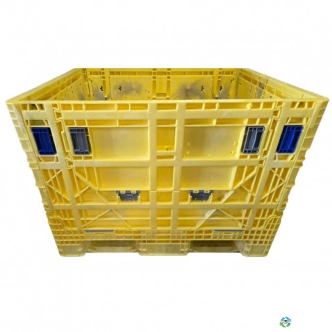 Pallet Containers For Sale: New 45x48x34 Collapsible Pallet Container with 2 Drop Doors Ohio In Ohio - image 1 Pallet Containers For Sale: New 45x48x34 Collapsible Pallet Container with 2 Drop Doors Ohio In Ohio - image 1