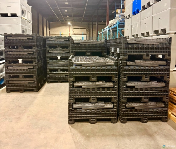 Pallet Containers For Sale: Used Like New 40x48x46 Collapsible Pallet Container Ontario In Ontario - image 6 Pallet Containers For Sale: Used Like New 40x48x46 Collapsible Pallet Container Ontario In Ontario - image 6