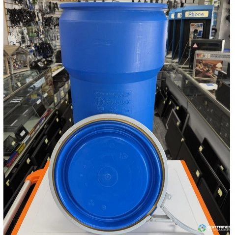 Drums For Sale: Used 20 Gallon Plastic Drums with Lids and Lock Rings Kansas In Kansas - image 3 Drums For Sale: Used 20 Gallon Plastic Drums with Lids and Lock Rings Kansas In Kansas - image 3