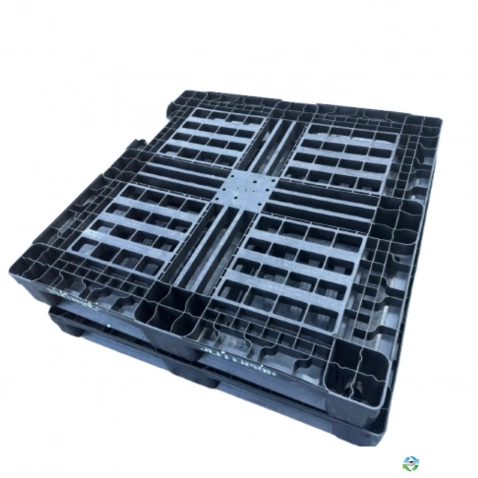 Plastic Pallets For Sale: Used 48x40x6 Stackable HDPE Plastic Container South Carolina In South Carolina - image 1 Plastic Pallets For Sale: Used 48x40x6 Stackable HDPE Plastic Container South Carolina In South Carolina - image 1