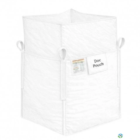 Bulk Bags - FIBC For Sale: New 35x35x40 Duffle Top Flat Bottom Bulk Bags FIBC New Jersey In New Jersey - image 1 Bulk Bags - FIBC For Sale: New 35x35x40 Duffle Top Flat Bottom Bulk Bags FIBC New Jersey In New Jersey - image 1