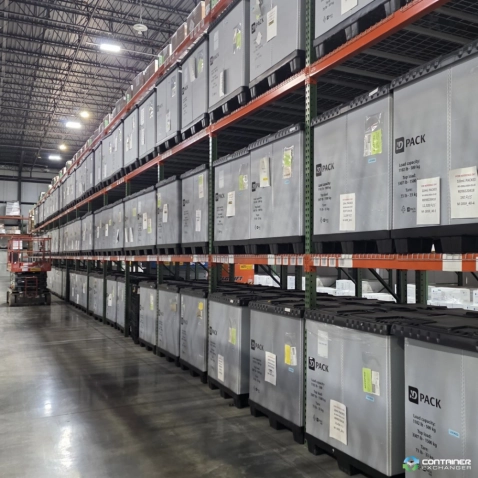 Pallet Containers For Sale: Used 46x48x46 Collapsible Sleeve Packs Alabama In Alabama - image 2 Pallet Containers For Sale: Used 46x48x46 Collapsible Sleeve Packs Alabama In Alabama - image 2