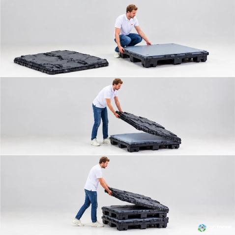 Pallet Containers For Sale: Used 46x48x46 Collapsible Sleeve Packs Alabama In Alabama - image 5 Pallet Containers For Sale: Used 46x48x46 Collapsible Sleeve Packs Alabama In Alabama - image 5